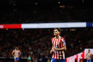 Julian Alvarez, Atletico de Madrid ve FC Barcelona takımları arasında oynanan Copa Del Rey yarı final maçında görüldü (Maciej Rogowski / Ball Raw Images)