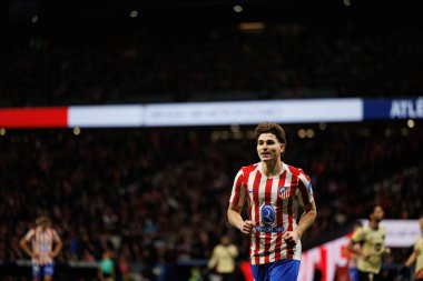 Julian Alvarez, Atletico de Madrid ve FC Barcelona takımları arasında oynanan Copa Del Rey yarı final maçında görüldü (Maciej Rogowski / Ball Raw Images)