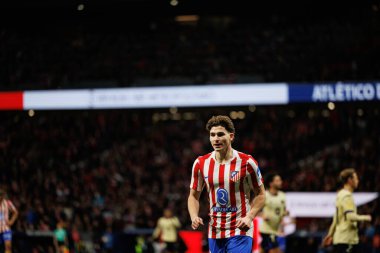 Julian Alvarez, Atletico de Madrid ve FC Barcelona takımları arasında oynanan Copa Del Rey yarı final maçında görüldü (Maciej Rogowski / Ball Raw Images)
