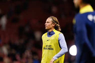 Marcos Llorente, Atletico de Madrid ve FC Barcelona (Maciej Rogowski / Ball Raw Images) takımları arasında oynanan Copa Del Rey yarı final maçında görüldü.)