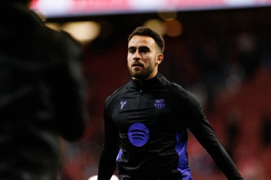 Eric Garcia, Atletico de Madrid ve FC Barcelona takımları arasında oynanan Copa Del Rey yarı final maçında görüldü (Maciej Rogowski / Ball Raw Images)