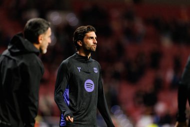 Ferran Torres, Atletico de Madrid ve FC Barcelona (Maciej Rogowski / Ball Raw Images) takımları arasında oynanan Copa Del Rey yarı final maçında görüldü.)