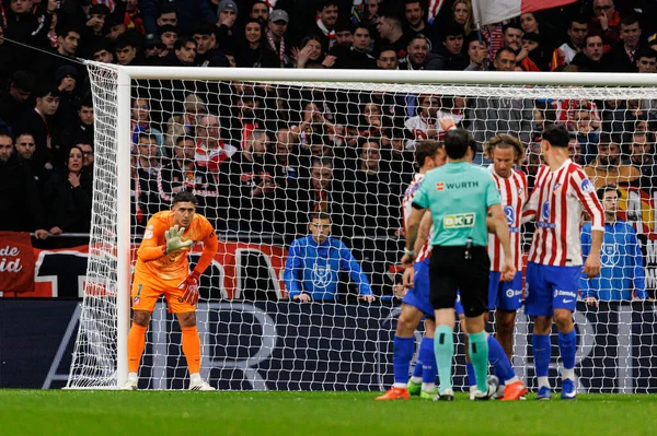 Juan Musso, Atletico de Madrid ve FC Barcelona (Maciej Rogowski / Ball Raw Images) takımları arasında oynanan Copa Del Rey yarı final maçında görüldü.)