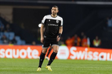 UEFA Avrupa Ligi sırasında Estadio de Balaidos 'ta (Maciej Rogowski / Ball Raw Images PT) RC Celta de Vigo ve PAOK FC takımları arasında oyun dışı bırakıldı.)