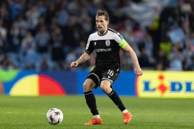 UEFA Avrupa Ligi 'nde görülen Tomasz Kedziora, Estadio de Balaidos takımları (Maciej Rogowski / Ball Raw Images PT)