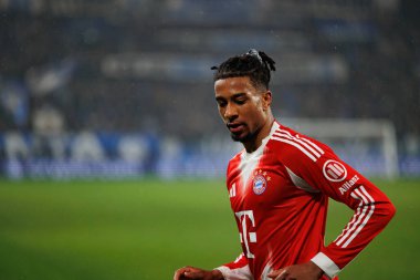 Michael Olise, Atalanta Bergamo ve Bayern Munchen (Maciej Rogowski / Ball Raw Images) takımları arasında oynanan 16 maçlık Şampiyonlar Ligi karşılaşmasında gol üstüne gol atarken görüldü.)