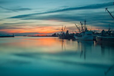 Vancouver liman günbatımı