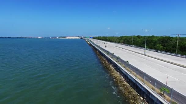 バリ島でインドネシアの絶頂方法道路 — ストック動画