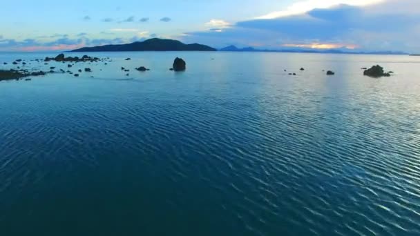 Oceaan in thailand, Samui — Stockvideo