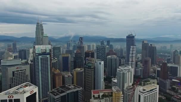 Kuala Lumpur ville en Malaisie capitale — Video