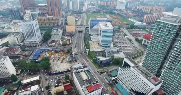 Malezya başkenti Kuala Lumpur Şehir — Stok video