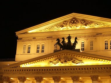 Moskova'da Bolşoy Tiyatrosu