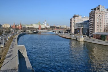 Moskova kremlin görünümünü