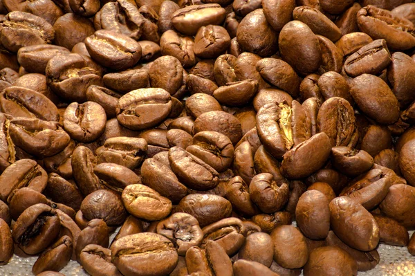 Kavrulmuş kahve çekirdeği.