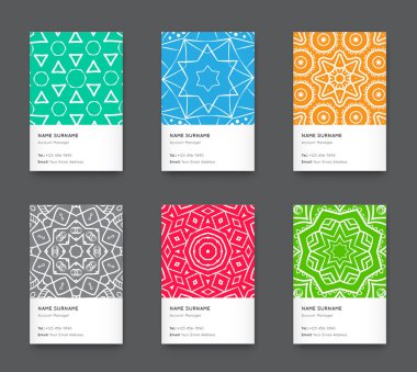 Trendy kartvizit Set