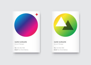 Trendy kartvizit Set