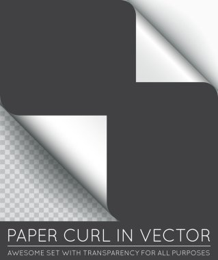 Kağıt sayfa kıvır