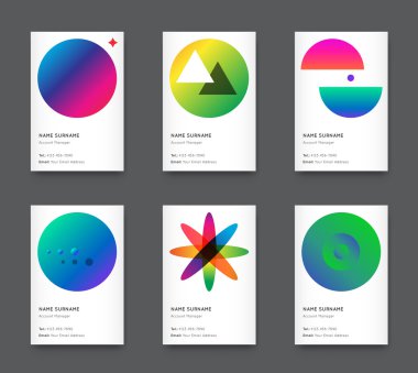 Trendy kartvizit Set