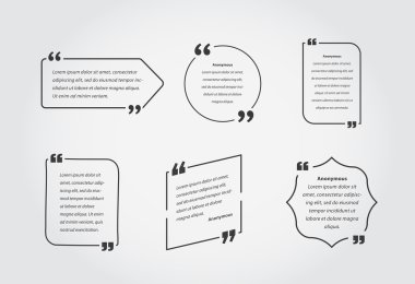 Teklif şablonları kabarcıklar