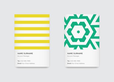 Trendy kartvizit Set