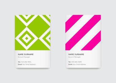 Trendy kartvizit Set