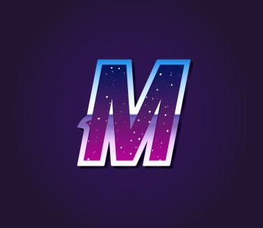 Retro evren yazı tipi 