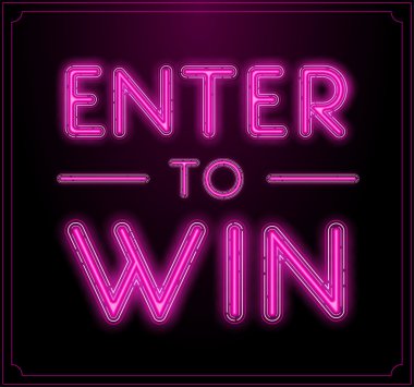 Kazanmak için girin işareti