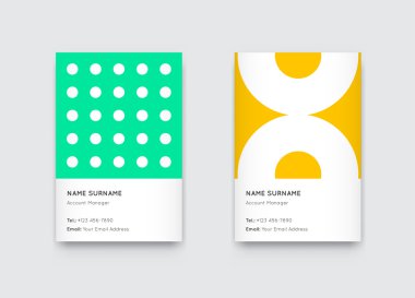 Trendy kartvizit Set