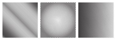 Vektörde Çapraz Oblik Kenarlı Çizgiler Deseni