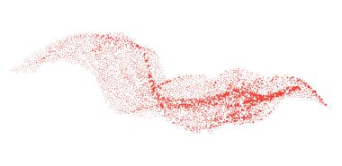 Su püskürtme sisi şeffaf arkaplanda izole edildi. Öksür ya da hapşır. Üç boyutlu atomizör bulutu. Akış başlıkları. Vektör.