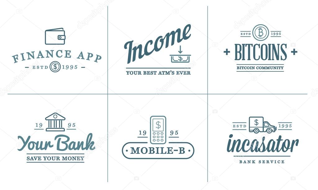 Set of Finance Money Icons