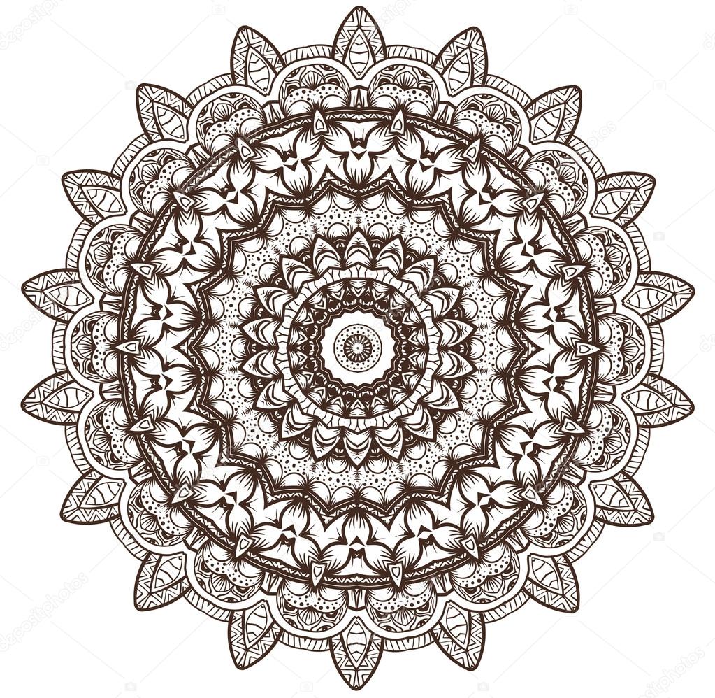 Ethnic Fractal Mandala