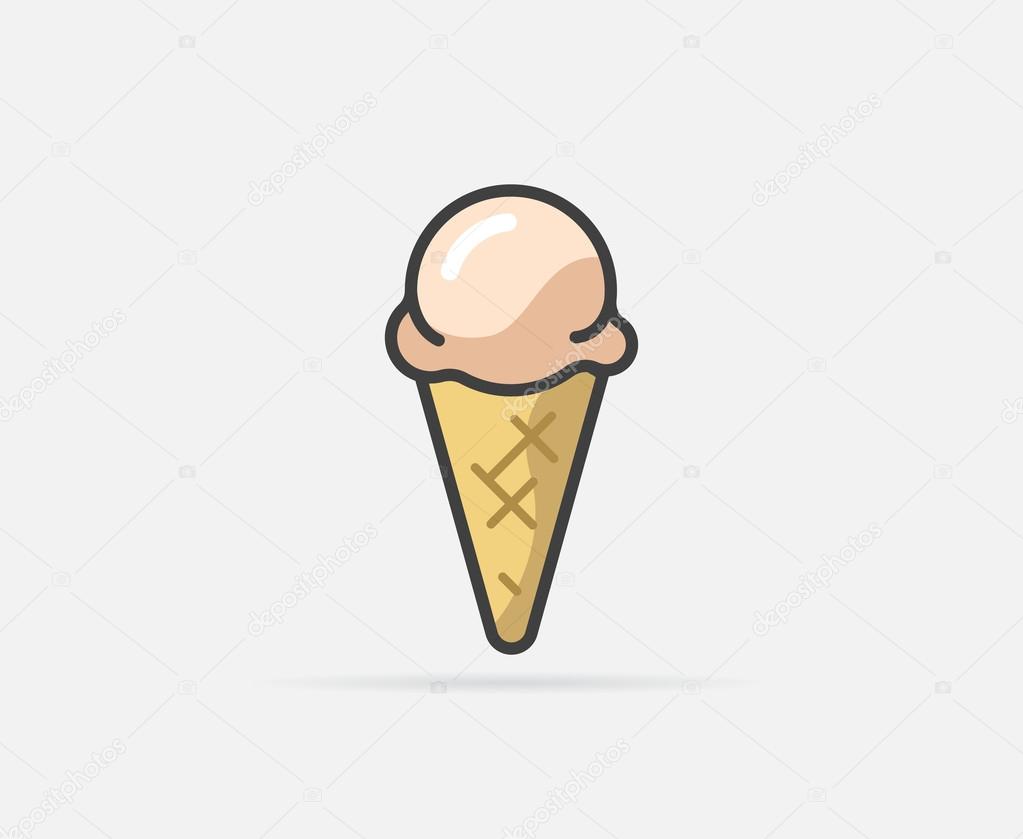 Ice Cream Logo or Icon