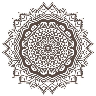 Etnik fraktal Mandala