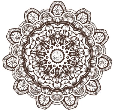 Etnik fraktal Mandala