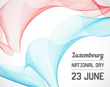 National Day of Luxembourg clipart