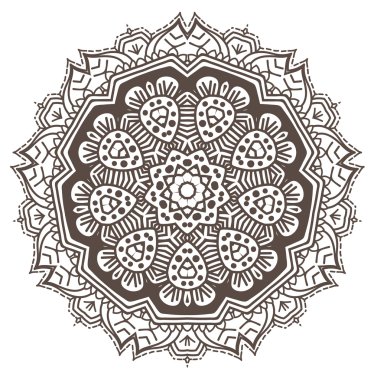 Etnik fraktal Mandala