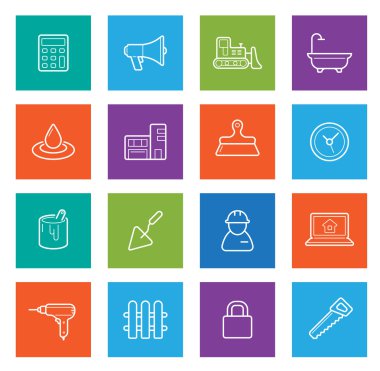 İnşaat Sanayi simge kümesi