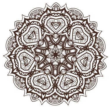 Etnik fraktal Mandala