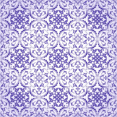 Dikişsiz damask arka plan deseni