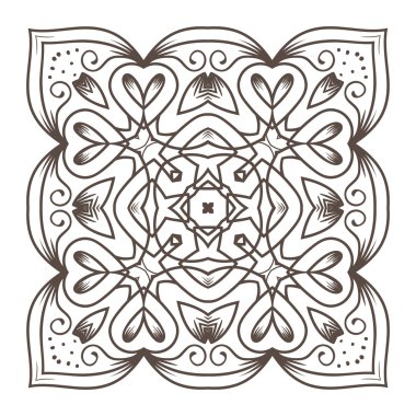 Etnik fraktal Mandala