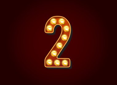 Ampul digits sayı 2