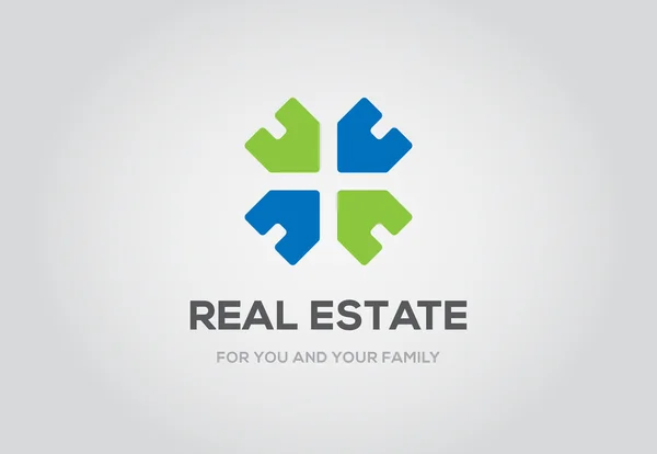 Real estate logo — Stock Vector