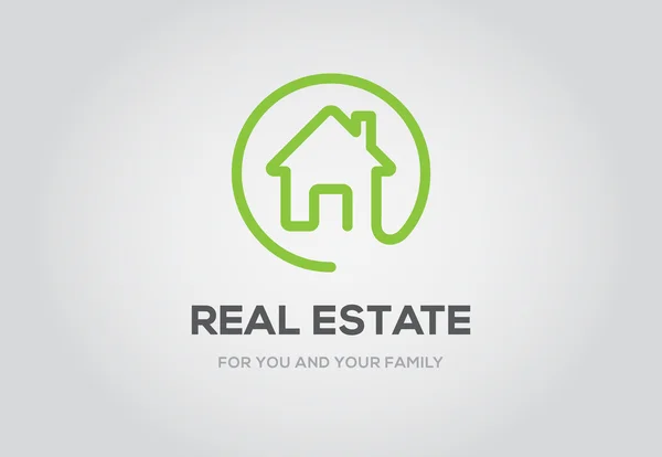 Real estate logo — Stockový vektor