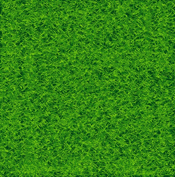 Groene gras voetbalveld — Stockvector