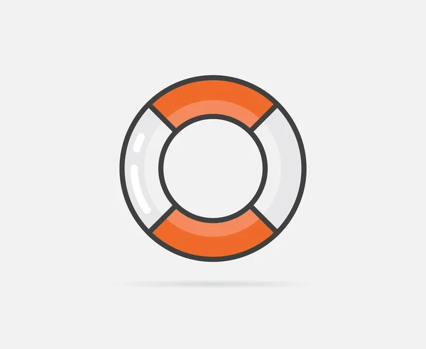 Lifebuoy Logo or Icon — Stock Vector