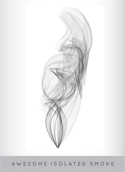 Realistic Cigarette Smoke or Fog — Stock Vector