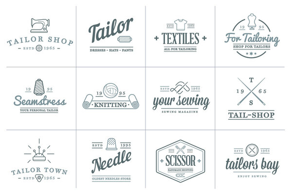 Набор пошива элементов портного шитья
