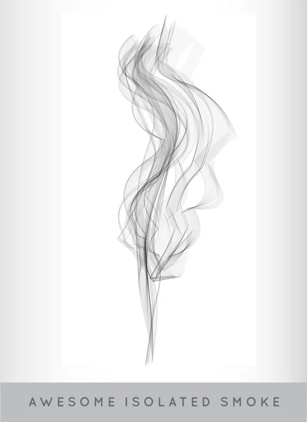 Realistische sigarettenrook of mist — Stockvector