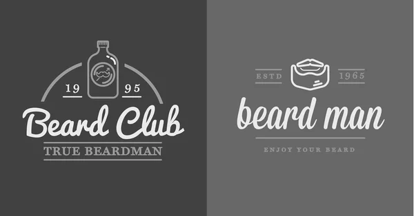 Barber and Shave Shop Elements — Wektor stockowy